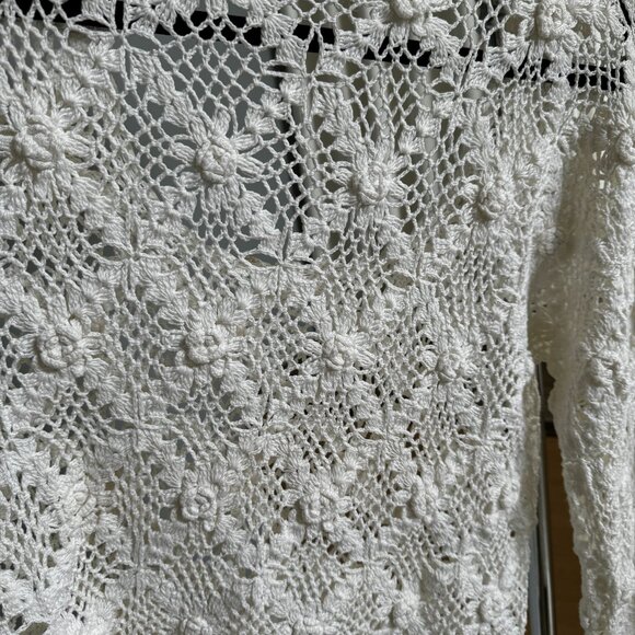 Crochet Top with scoop neck and the perfect amount of Peek a Boo - Picture 10 of 16